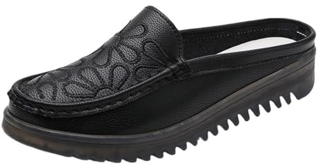 Båtskor dam - damskor kilsko fritid sneaker plusstorlek broderad sko ballerina höst skor utomhus strumpor mjuk sula sko glidning espadriller
