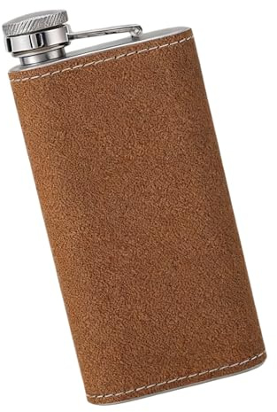 Boccette per liquore tascabili da esterno in acciaio antiruggine Contenitore per liquori portatile dal design compatto in miniatura per escursionismo, campeggio, viaggio, campeggio, escursionismo