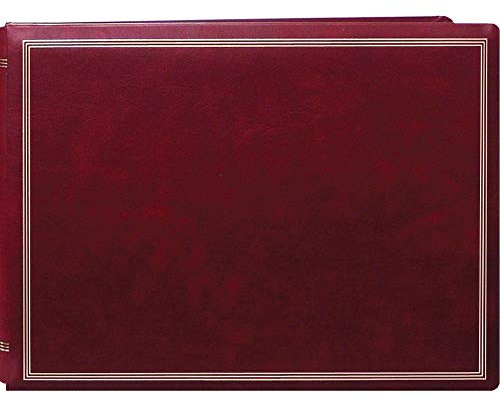 Pioneer Photo Albums Extra Large Magnetic Page X-Pando Photo Album, Burgundy Red