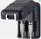 Maxview B2008/A Doppelsteckdose mit F- und Koaxialstecker, wetterfest, Anthrazit