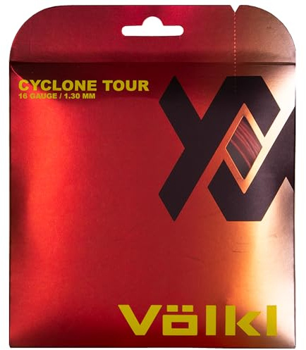 Völkl Cyclone Tour Tennis String Set-16G-Red