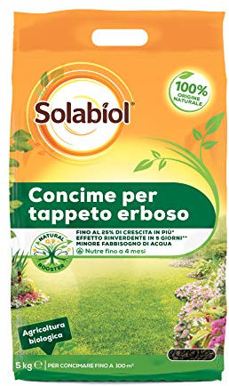 Solabiol Concime biologico Tappeto erboso 5 kilogrammi