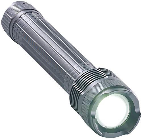 KryoLights Helle Taschenlampe: Cree-LED-Taschenlampe mit Alu-Gehäuse und SOS-Funktion, 3.000 lm, IP44 (Led Batterie, Batteriebetriebene, Arbeitsleuchte)