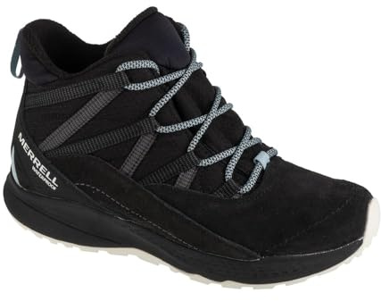 Merrell Chaussures de Trekking pour Femme, Bottes d'hiver, 37 EU, Noir, 37 EU