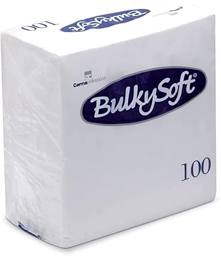 SugarShack | White Cocktail Napkins | Paper Napkins | 2-Ply | 24cm | Pack of 100