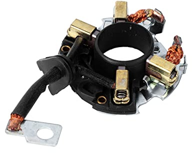 Cepillo de Carbón Repuesto para Motor de Arranque de Coche, Soporte Compatible con Sistemas de Encendido Automotriz para Automóviles y Vehículos
