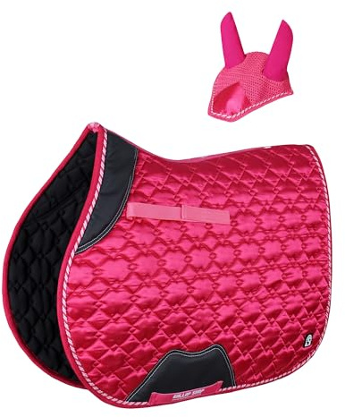 General Saddle Pad Diamond Cut / Horse Pad / Horse Saddle Pad (Hot Pink, Full)