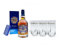 Chivas Regal 18 años Whisky Escocés de Mezcla, Pack de 1 botella 6 vasos de regalo, 700 ml