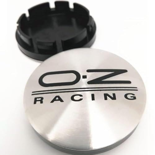 4 Stück Nabendeckel für OZ Racing 53mm,Radnabendeckel, Radnabenkappen, Radnabenabdeckung, Auto Zubehör radnabenkappen,53mm-D