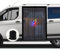 ZATOOTO Moskitonetz Van mit Magnetismus, Fliegengitter Auto für Mercedes Vito, Volkswagen Transporter und Volkswagen California, Center Magnetic Closure für Insektenschutz Auto
