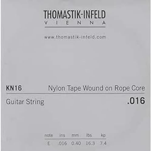Thomastik-Infeld Flat Wound Klassikgitarre - KN16 - E-Saite - Classic S - Stärke .016