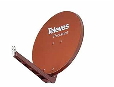Televes S75QSD-Z Satellite Dish Red