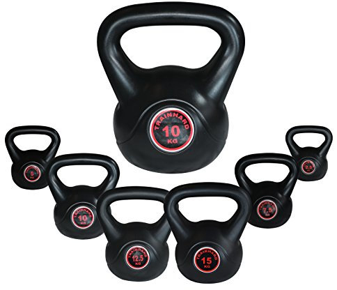 kettlebell Kugelhantel Handgewicht Hantelgewicht 2,5kg / 5kg / 7,5 kg / 10kg / 12,5kg / 15kg Kunststoff/Zement (2.5)