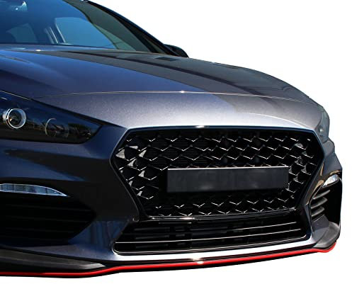 Finest Folia Juego de láminas para la Parrilla del radiador decoración para vehículos Coche Pegatina Autoadhesivo un Ajuste D016