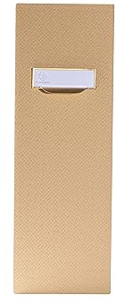 Exacompta - Réf. 90602E - 1 porte-revues Office By Me, pour les catalogues, magazines,rangement pour documents format A4 et A4+ - Dimensions Long 31,2 x larg 10,6 x Haut 26,5 cm - Coloris beige