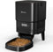 Distributore Automatico Cibo Gatti,4L Dispenser Crocchette Gatto, Registratore Vocale 10s, 1 a 10 Pasti per Distributore Gatti e Cani (Nero, 4L)