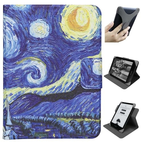 ZhaoCo Custodia Staccabile per 7'' Kindle Colorsoft Signature Edition 2024/7‘’ Paperwhite 2024/6.8‘’ Paperwhite 2021 - Pittura