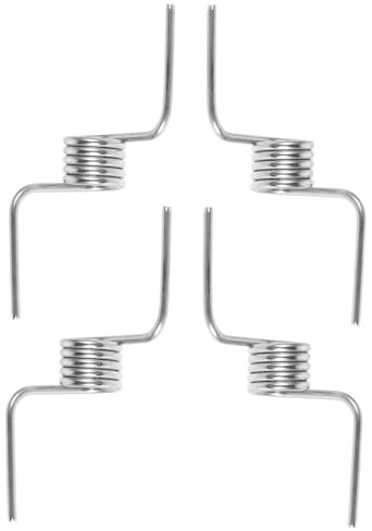 FONDOTIN 4pcs Refrigerator Door Spring Mechanism Replacement Parts for French Door Fridge Freezer