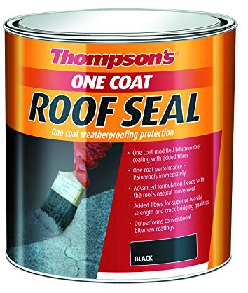 Thompsons One Coat Roof Seal Black 5L