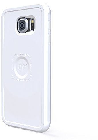 Exelium UPMSS6W Samsung Galaxy S6 Schutzhülle/Cover mit magnetischer Induktionsladefunktion, weiß