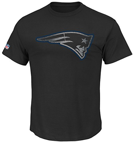 Majestic New England Patriots Tanser NFL T-Shirt Schwarz XL