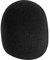 On Stage ASWS58B Foam Ball-Type Mic Windscreen, Black