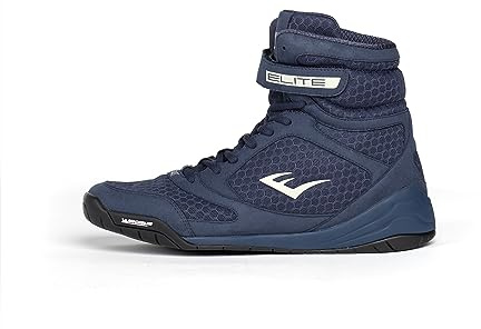 Everlast Elite 2 Zapatillas de Boxeo (Azul Marino) Talla 12
