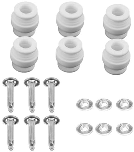 Stötdämpande dämpande gummibollar + stötdämpande stötfångarstift kit för DJI Phantom 3 standard professionell avancerad, gimbalkamera kudde reparation reservdelar, drönare tillbehör