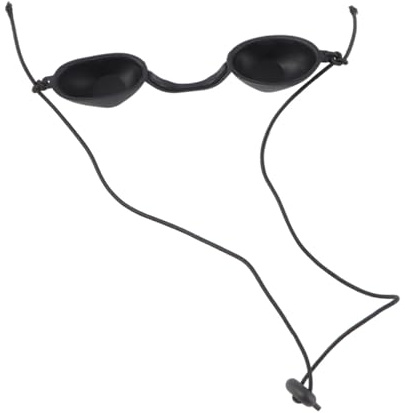 VALICLUD Juego De 3 Protección Ocular Ipl Gafas Parche Ocular Luz Azul Rojo con Estuche Ajustable para Uv Infrarrojo