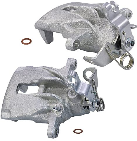 BESTPRICE 2X étrier de Frein arrière Gauche et Droit étrier de Frein Poing sans Support, Compatible avec Nissan NV300 (X82), PRIMASTAR (X83), Opel VIVARO A (X83), VIVARO B (X82), Renault TRAFIC