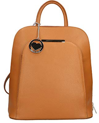 Chicca Borse - Borsa Zaino da Donna in Vera Pelle Made in Italy - 29x32x13 Cm