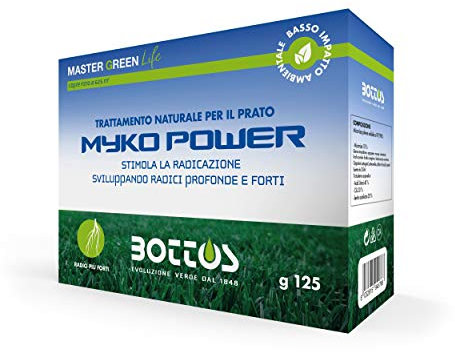 Bottos Miko Power Concime Naturale per Prato Biostimolante 125 Gr Sviluppo Radicale