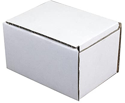 50 x White Shipping Cardboard Boxes Postal Mailing Gift Wedding Packet Small Parcel Mugs Smash Boxes(Size:15cm x 11cm x 9.5cm) UK Stock
