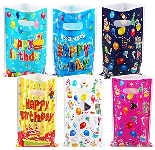 Annhao 30 Stück Beutel für Süßigkeiten und Kekse, Geschenktüten für Party, Geburtstag, Hochzeit und Weihnachten