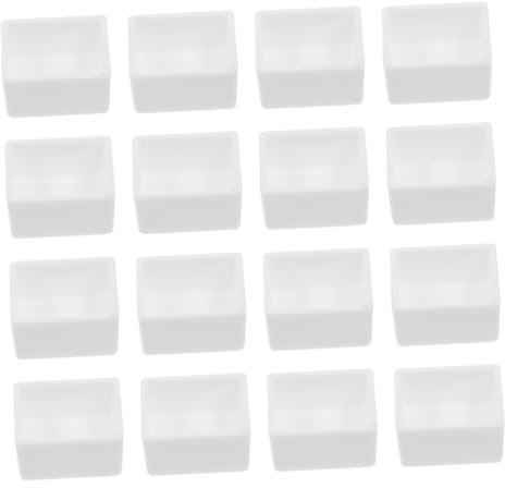 HOODANCOS Pezzi Di Vaschette Per Acquerelli Vuote Mezze Vaschette Per Artisti Materiale Abs Leggere e Facili Da Pulire.