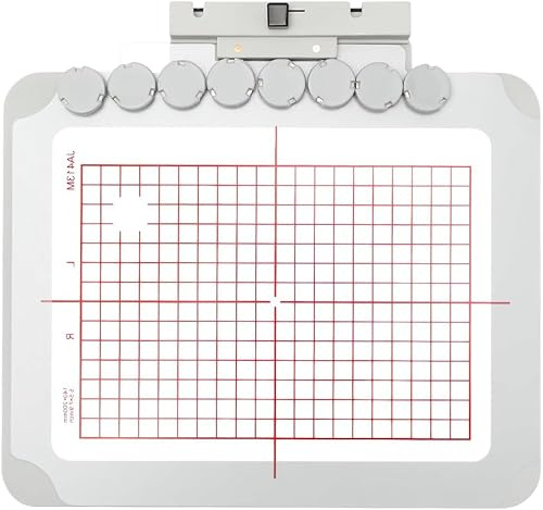 Sew Tech JA413M - Aro de bordado magnético para Janome Memory Craft MC 500E 400E 550E Elna Expressive 140 x 200 mm