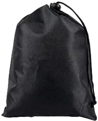 VEOIRXU Sacs De Casque De Moto Avec Cordon De Serrage Sac À Dos Moto Sac De Casque Portable Universel Transportable Pour Casque De Moto Vélo Ski Fitness 40x50 Cm (Noir)