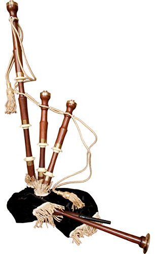 Roosebeck Full Size Sheesham Chalice Style Bagpipe with Black Cover