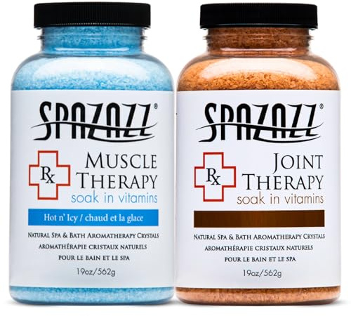 Spazazz RX Muscle & Joint Therapy Hot Tub & Spa Salts for Relaxation