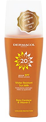 Sun Water Resistant Milk Spray Spf 20 - Suntan Lotion With Spray 200ml