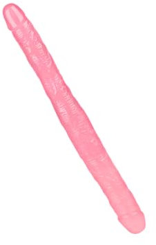 EIS, Dildo, Klassischer Doppeldildo, 45,5 cm, beidseitig verwendbar, ohne Weichmacher, naturnahe Struktur