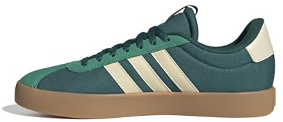 adidas Homme VL Court 3.0 Shoes, Collegiate Green/Warm Vanilla/Court Green, 44 EU