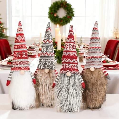 Julvinflaskskydd, julvinflaskskydd, julvinflaskskydd, julstammar vinflasklock, julvinflaskor, julvinflaskor, juldekorationer bord (B)