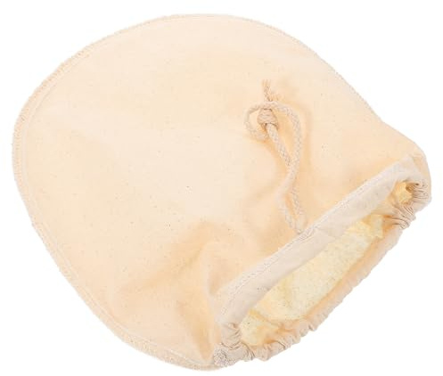 SOIMISS Bolsa de Filtro Reutilizable de Algodón 100% Alimentaria 25X30 CM Malla Fina para Leche Vegetal Colador de Jugos y Queso Adecuado para Preparar Leche de Frutos Secos Café y