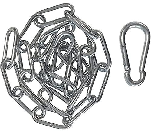 JOYDIVISION Love Swing Extension Set - 1m Chain with Carabiner