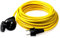 as - Schwabe Verlängerungskabel 25 m – 230 V, 16 A Schutzkontaktstecker – Outdoor Stromverlängerungskabel – Verlängerung für Außenbereich – K35 AT-N07V3V3-F 3G1,5 - IP44 - Made in Germany, Gelb, 60355