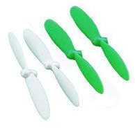 Cheerson CX-30W-05/07 Rotorblätter grün/weiß passend für Revell X Spy 23954