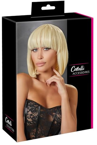 Cottelli ACCESSOIRES Perücke-07008270000 Sexspielzeug Beige One Size