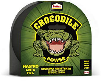Pattex 2502183 Nastro Doppio Spessore Adesivo con Forte Potere di incollaggio, Isolante per molteplici Materiali, 1 x 30 m, Nero