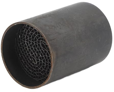 Aramox Catalizzatore Universale per Moto, Silenziatore di Scarico Centrale Anteriore, Tubo di Collegamento Catalitico